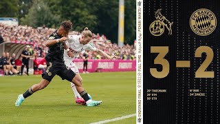 Our first friendly ends in a defeat | Highlights 1. FC Köln vs. FC Bayern 3-2