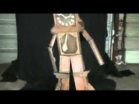 HAUNTEDPROPS.COM GRANDFATHER CLOCK COSTUME HAUNTEDPROPS.COM GRANDFATHER CLOCK COSTUME