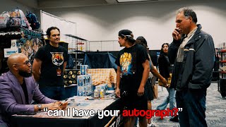 Pred Gets my Autograph at a Convention, Then I Bust Him
