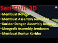 #5 Civil 3D : membuat koridor, assembly jembatan & kontur koridor