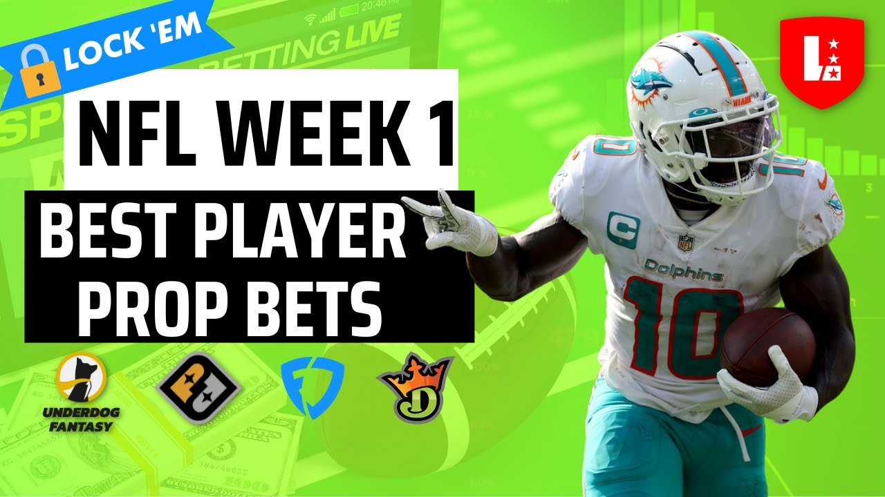 NFL Player Prop Bets Week 1 | Finding 5 Best Player Prop Bets With ...