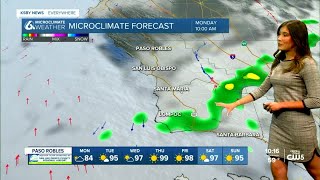 Increasing cloud cover and moisture