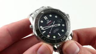 Omega Seamaster Diver 300m Co-Axial 212.30.41.20.01.003 Luxury Watch Review