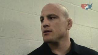 Penn State coach Cael Sanderson after Day 1