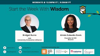 Aimée Eubanks Davis, Founder & CEO of Braven on the Innovating Together Podcast