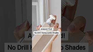 🐝 No-Drill Honeycomb Shades