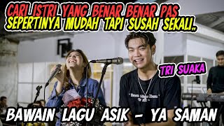 BAWAIN LAGU ASIK DARI PALEMBANG!! YA SAMAN (COVER) BY TRI SUAKA