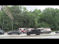Buford Highway homeless encampment catches fire