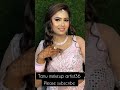 engagement bride done by tanu mekeup artist36 makeup ytvideo shorts