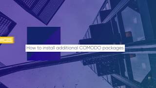 How to install additional COMODO packages? | ITarian Platform