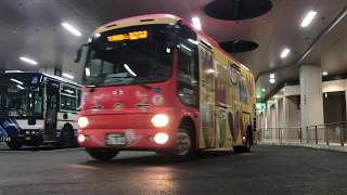 2019 【定点観測】 沖縄, 那覇バスターミナルバス停 ｜ Naha Bus Terminal, Okinawa ｜ #バス #発着 #環境音 #エンジン音 #作業用