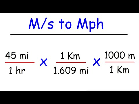 How do you convert miles per minute to miles per hour?