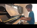 Sonatina in G Major, op.36 no.2 (Muzio Clementi), mov. I, II & III played by 8-year-old Paz Louis