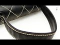 vdb chanel black coco mark wild stitch handbag