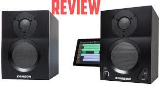 Samson Media One BT3 Bluetooth Speakers Review! #SamsonSound