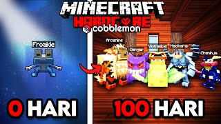 100 HARI MINECRAFT HARDCORE COBBLEMON ‼️