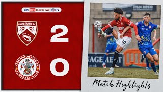 Highlights | Morecambe 2 Accrington Stanley 0