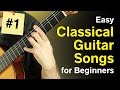 Piece #1 of 7 Easy Classical Guitar Songs for Beginners — With sheet music & classical guitar tabs