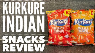 Kurkure Naughty Tomato \u0026 Kurkure Masala Munch | Indian Snacks Review