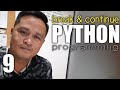 Python Programming Tutorials - break & continue statements