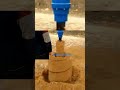 integrated portable foundation drilling rig augers conical tool