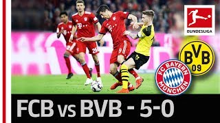 FC Bayern München vs. Borussia Dortmund I 5-0 I Lewandowski, Gnabry & Co. Strike in The Title Race