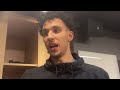 atlanta hawks’ zaccharie risacher after loss to cavaliers