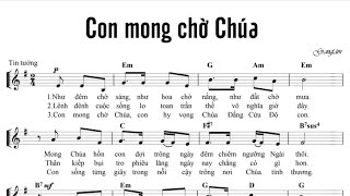 CON MONG CHỜ CHÚA - GIANG TÂM