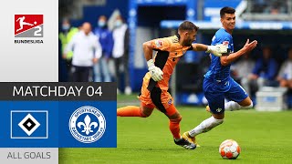 4 Goals In A Half | Hamburger SV - Darmstadt 98 2-2 | All Goals | Matchday 4 – Bundesliga 2- 2021/22