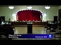 la grange village board meeting 2 24 25