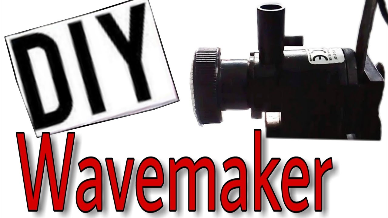 Diy How To Make A Wavemaker For An Aquarium Powerhead Hack Youtube