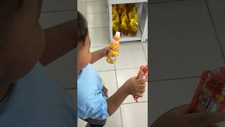 Athar beli minuman Pororo lagi#shorts