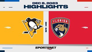 NHL Highlights | Penguins vs. Panthers - December 8, 2023