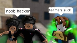 MM2 Tubers93 Vs Teamers #5 (Hacker)