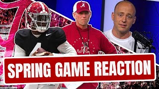 Josh Pate On Alabama Spring Game - Biggest Takeaways (Late Kick Cut)