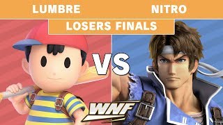 WNF 2.8 Lumbre (Ness) vs Nitro (Richter) - Losers Final - Smash Ultimate