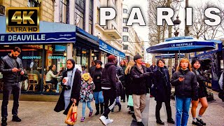Paris France - Paris 4K Walking Tour - Avenue des Champs-Élysées