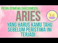 ZODIAK ARIES - SEBELUM KEJADIAN, KAMU HARUS TAHU HAL INI...#tarot#zodiak#aries #ariestarot