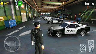 Cop Car: Chase Simulator - Huge Garage With Police Cars - Android Gameplay
