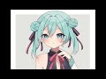 チャイナ　初音ミク　イラストメイキング解説【clip studio paint】