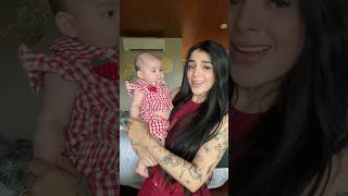 Karely Ruiz with her baby… #karelyruiz