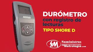 Durómetro digital shore D, 20 HD a 90 HD, ACCHS5D