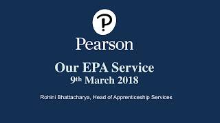 The Pearson EPA Service