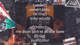 Cell phone - Miky woodz x Pusho x junh (letra)