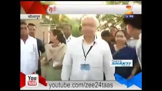 ZEE24TAAS : Solapur Sushil Kumar Shinde Reaction After Voting