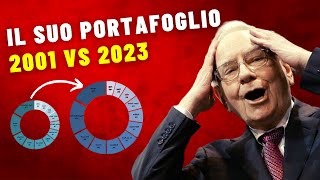 Il Portafoglio di Warren Buffett: 2001 vs 2023