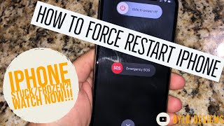 FROZEN iPhone FIX! - How to Force Restart iPhone 8/8Plus, X/XR/XS Max, 11 & 11 Pro Max!