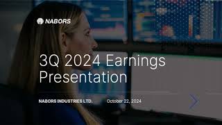 Nabors Industries NBR Q3 2024 Earnings Presentation