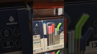 코스트코 마나 스테인리스 빨대세트 #코스트코 #costco #stainless #straw #korea #shorts #youtubeshorts @알게써 AGS TV