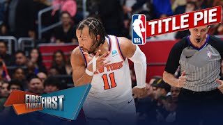 Knicks stagnant, Nuggets dominant & Brou’s Clippers miss Nick’s Title Pie | NBA | FIRST THINGS FIRST